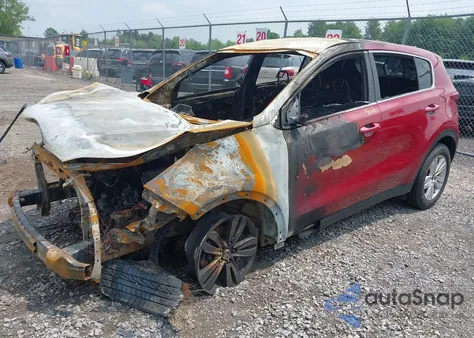 2018 Kia Sportage Lx from USA, damaged, VIN KNDPMCAC7J7441257